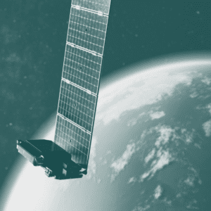 Starlink satellite in orbit