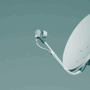 Pay TV satellite dish