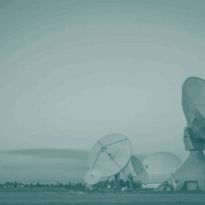 Satellite base stations dishes